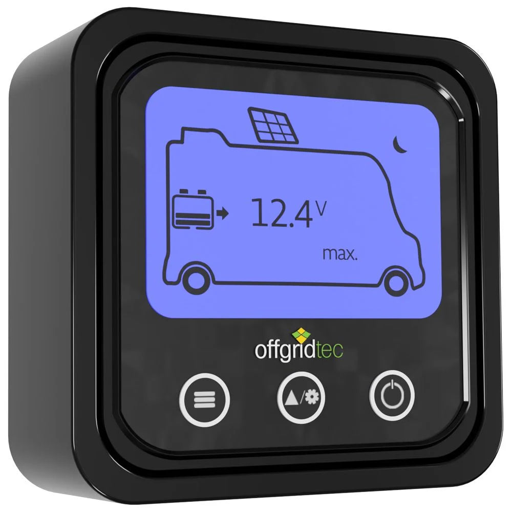 MobileBlack M 100W Wohnmobil Solaranlage 30A MPPT DUO Laderegler OLP PERC Solarmodul
