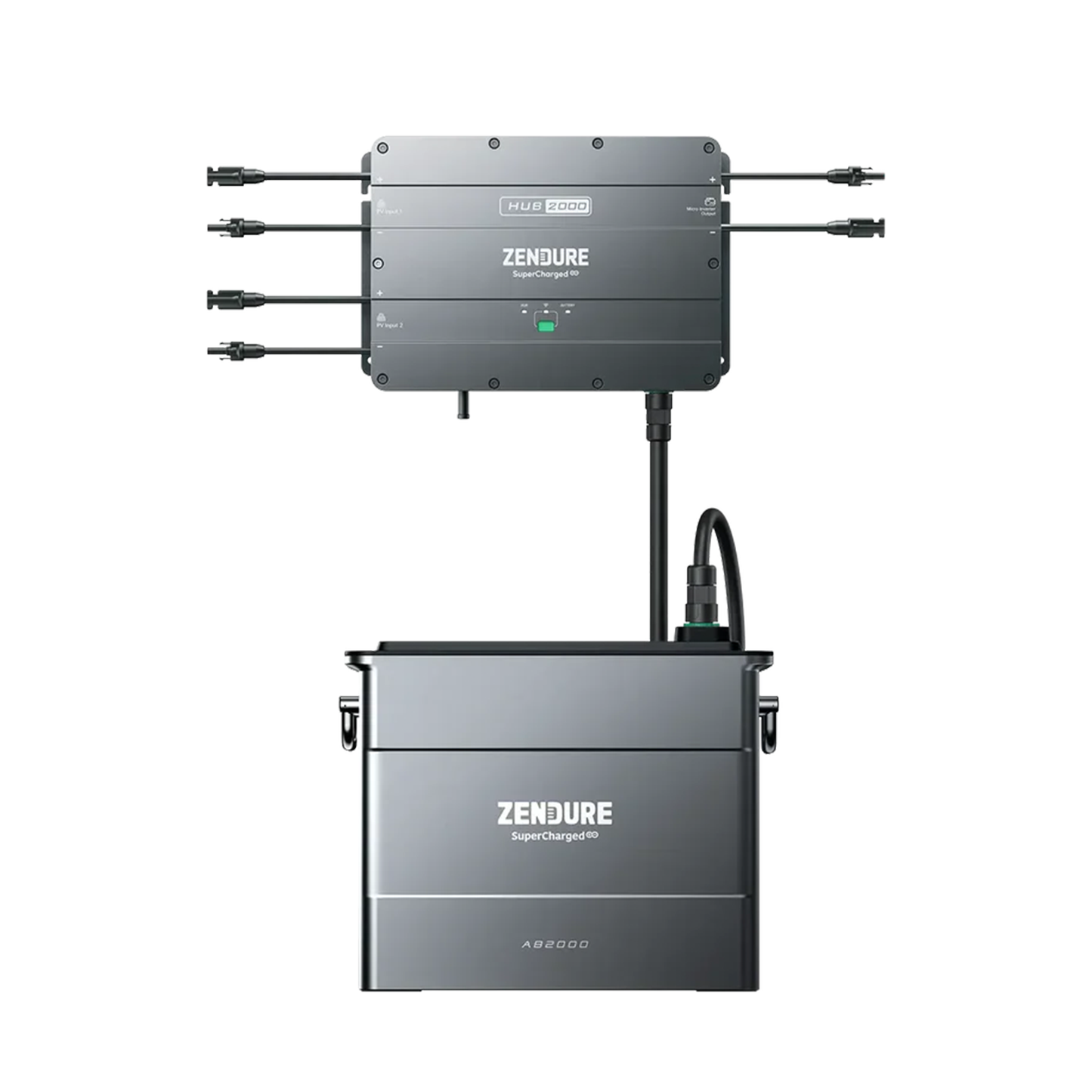 Zendure SolarFlow PV-Hub + 1x Zusatzbatterie 1920Wh (AB2000)