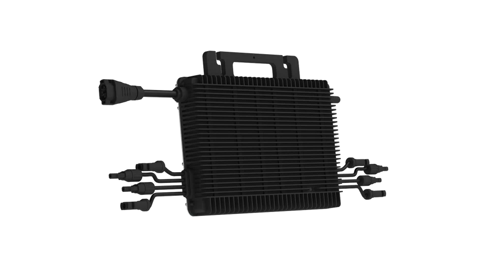 Balkonkraftwerk 890Wp 2x Solyco Pro Bifazial Fullblack 445Wp Hoymiles HMS-800W-2T