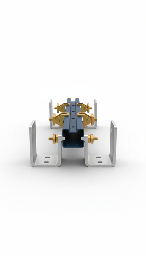 Solar-Montagewinkel-Set aus Aluminium