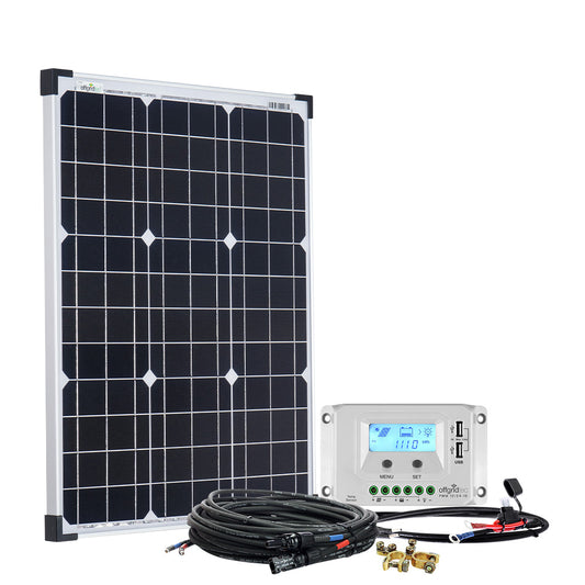 BasicPremium-S 50W Solaranlage 12V/24V