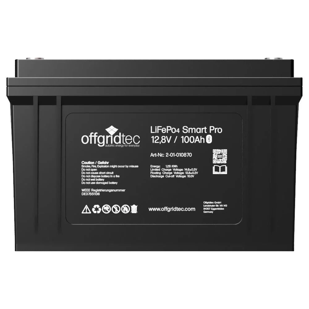 Offgridtec LiFePo4 Smart-Pro 12/100 Akku 12,8V 1280Wh