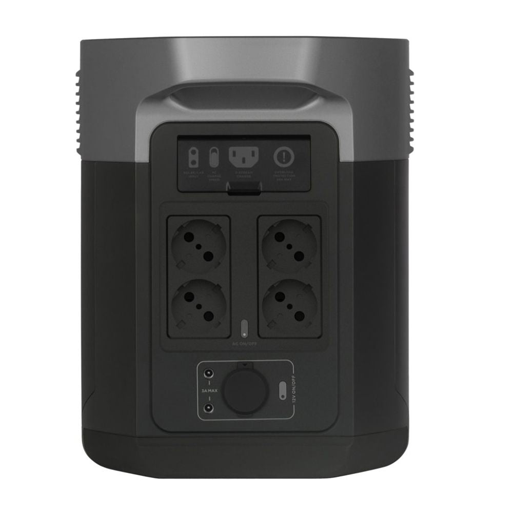 EcoFlow DELTA Max 2000 Powerstation 2016Wh 2400W AC USB-Port