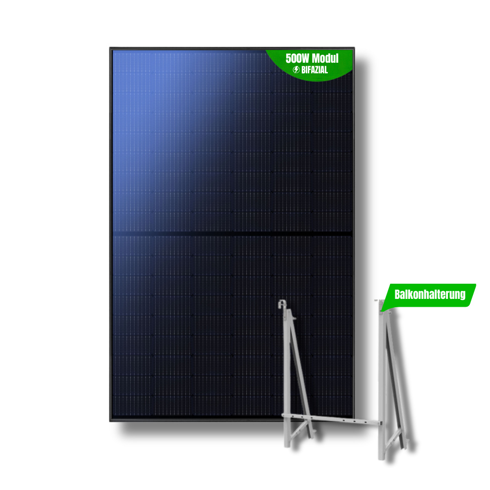 500w Modul inkl Halterung