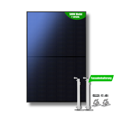 500w Modul inkl Halterung