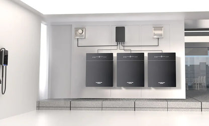 Balkonkraftwerk 1700Wp 4x Longi Fullblack 425Wp mit Marstek Venus-C 2,5kWh Speicher