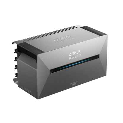 Balkonkraftwerk 1000Wp 2x Sunpro Bifazial Fullblack 500Wp mit Anker SOLIX 1,6 kWh Speicher