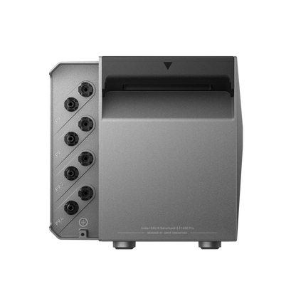 Balkonkraftwerk 1000Wp 2x Sunpro Bifazial Fullblack 500Wp mit Anker SOLIX 1,6 kWh Speicher