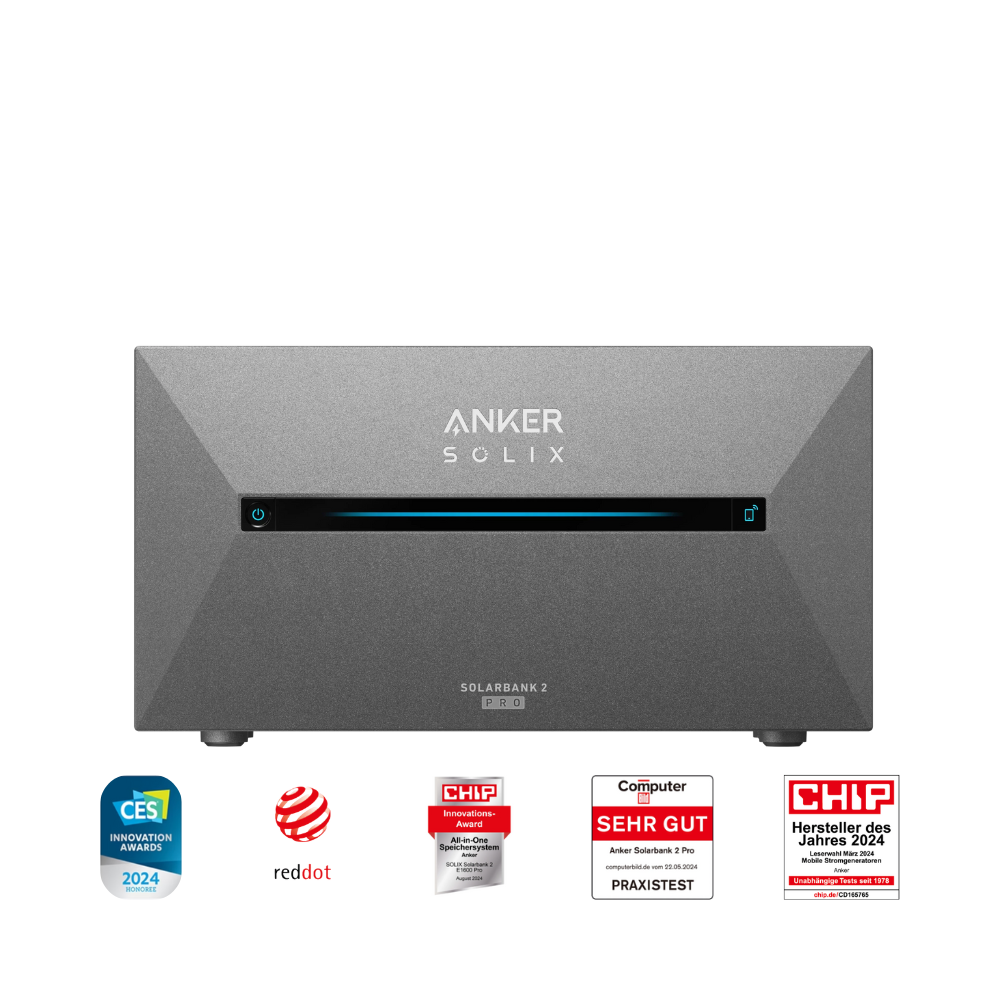 1,6 kWh Anker Solarbank 2 Pro E1600