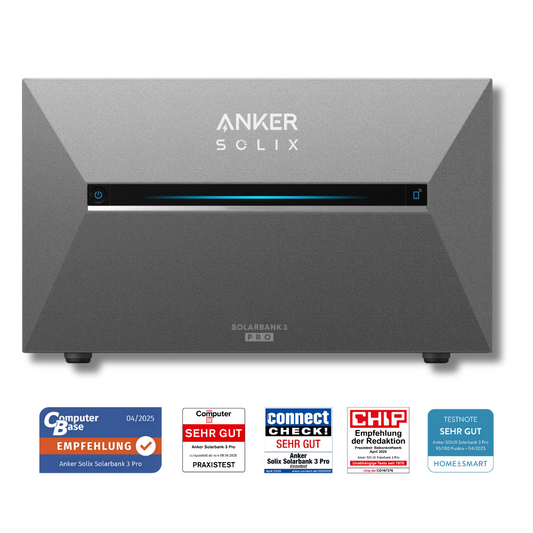 Anker SOLIX Solarbank 3 – E2700 Pro Speicherlösung für dein Balkonkraftwerk