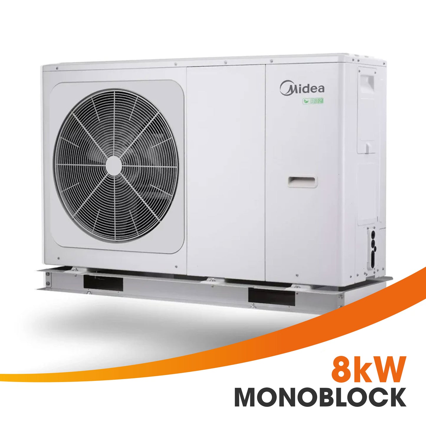 Midea 8 kW Monoblock Wärmepumpe MHC-V8W/D2N8-BER90