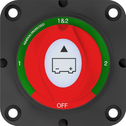 Batteriewahlschalter zum Umschalten zweier Batteriekreise, Verbraucher, Ladequellen 175A