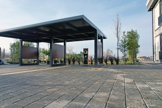 SolarRoof Solar-Carport Gestell (1-2 Stellplätze)