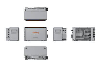 2000W Balkonkraftwerk Jackery mit 2kWh Speicher (4 x 500w Module + 2kWh Jackery Homepower 2000 Speicher)