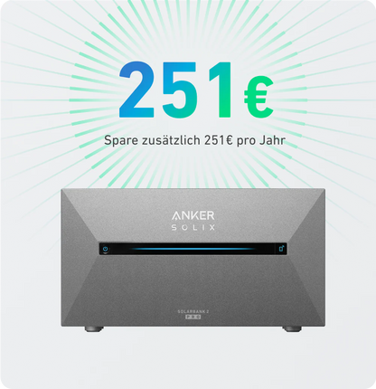 1,6 kWh Anker Solarbank 2 Pro E1600