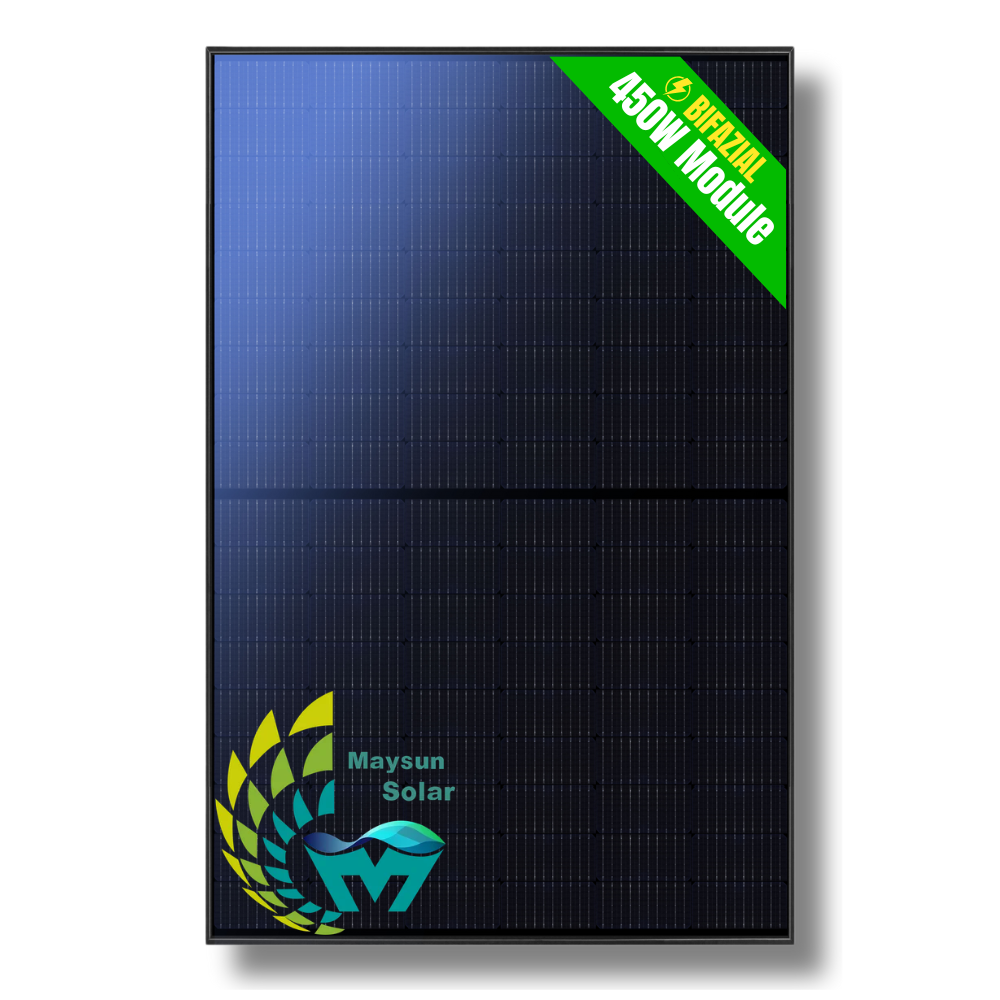 450W Maysun TwiSun Pro Bifazial Fullblack