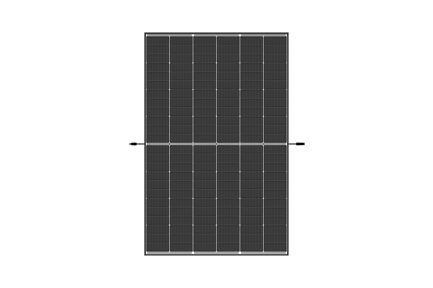 1335Wp Balkonkraftwerk 3x 445Wp Trina Solar Glas-Glas Black Frame Hoymiles DTU-Stick