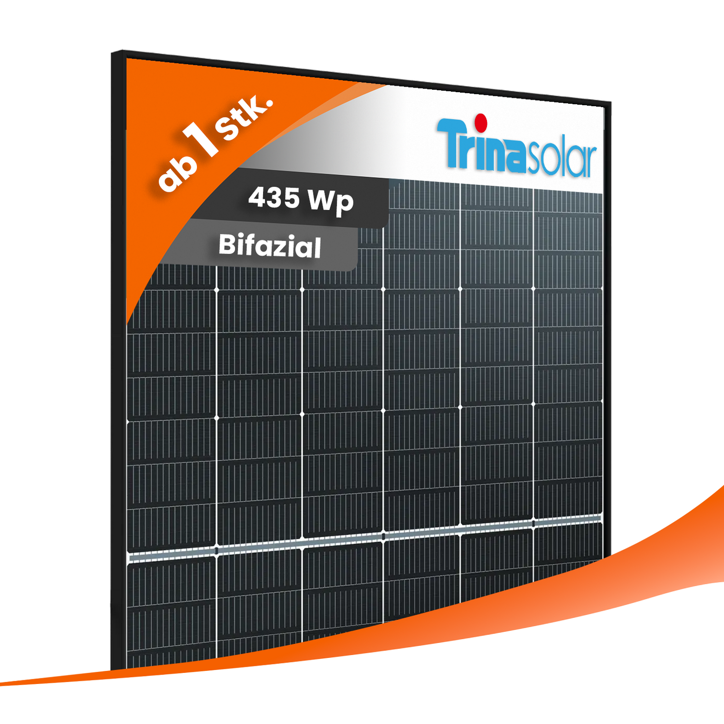 Photovoltaikmodul Trina Bifazial 435Wp NEG9RC.27 Black Frame