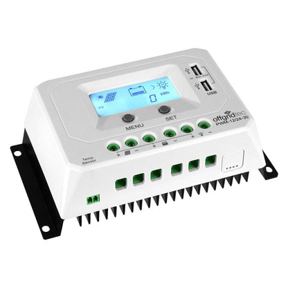 Offgridtec PWM Pro Laderegler 12V/24V 30A USB