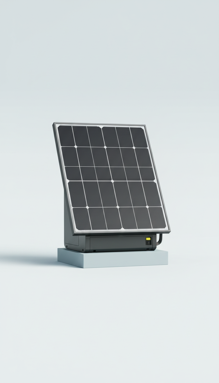 Solarmodul für Balkonmontage, extra langlebig