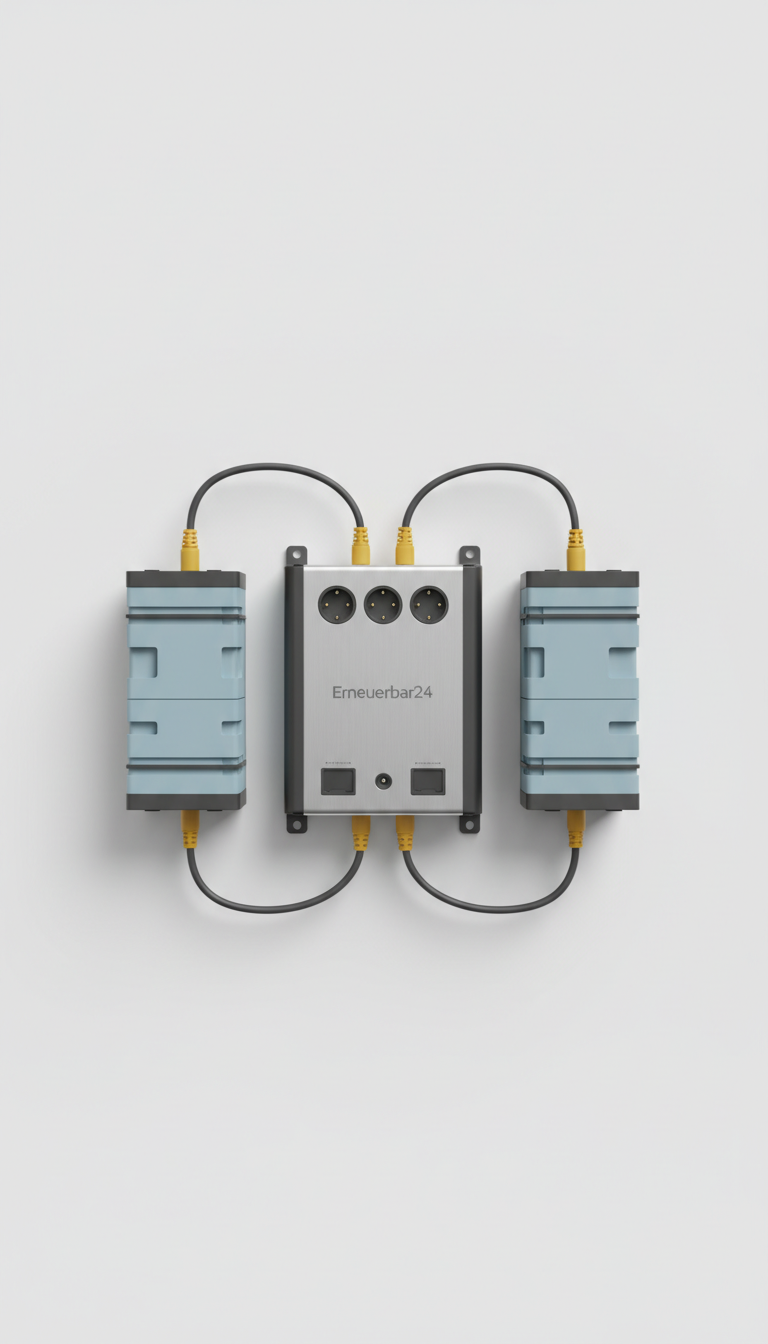 Plug-and-Play Anschlussset mit Schnellkupplungen