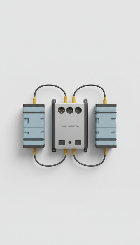 Plug-and-Play Anschlussset mit Schnellkupplungen
