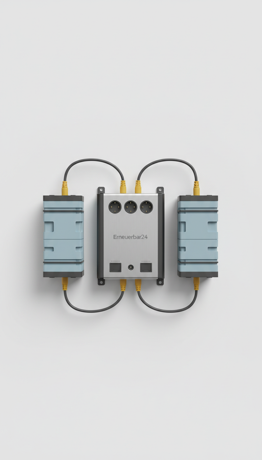 Plug-and-Play Anschlussset mit Schnellkupplungen