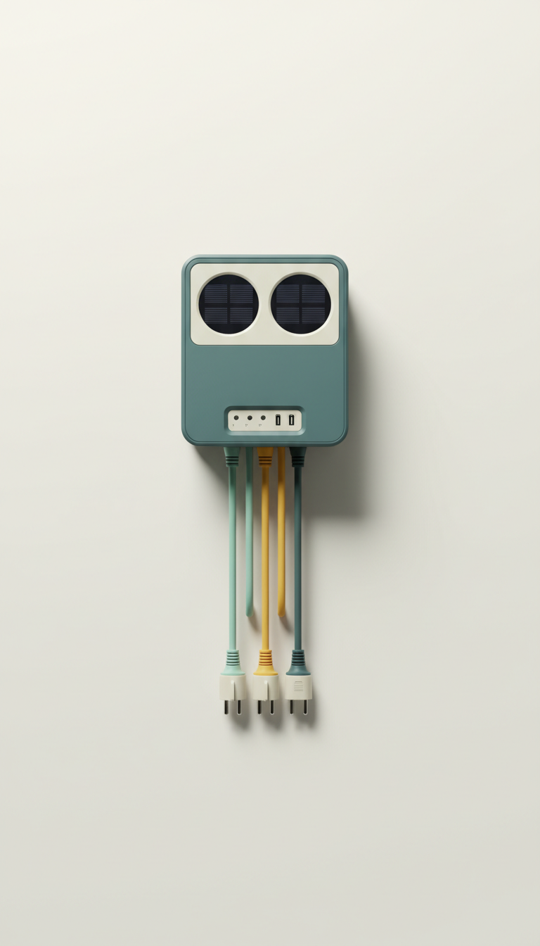 Balkonkraftwerk mit Plug-and-Play-Funktion