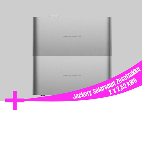 2x Jackery Solarvault 3 BP2500 Zusatzakku (5,04kWh)