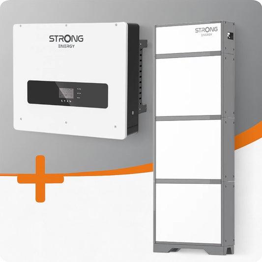 Strong Energy PV-Paket mit 15kW Wechselrichter und 14kW Speicher inklusive Smart Meter